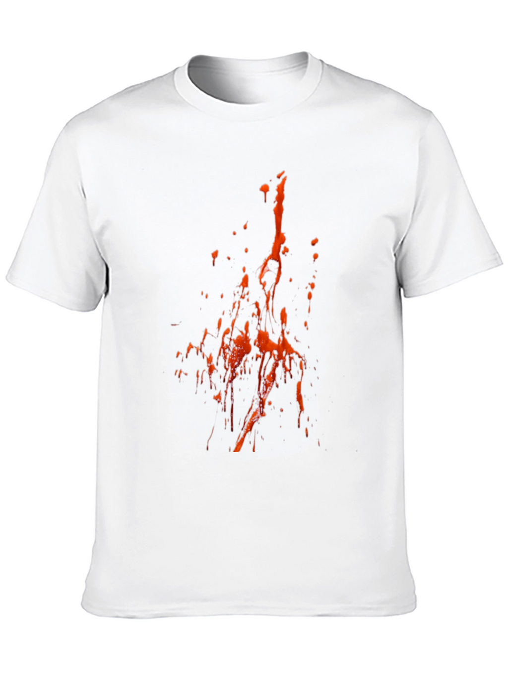 Abstract Splatter T-Shirt - Black