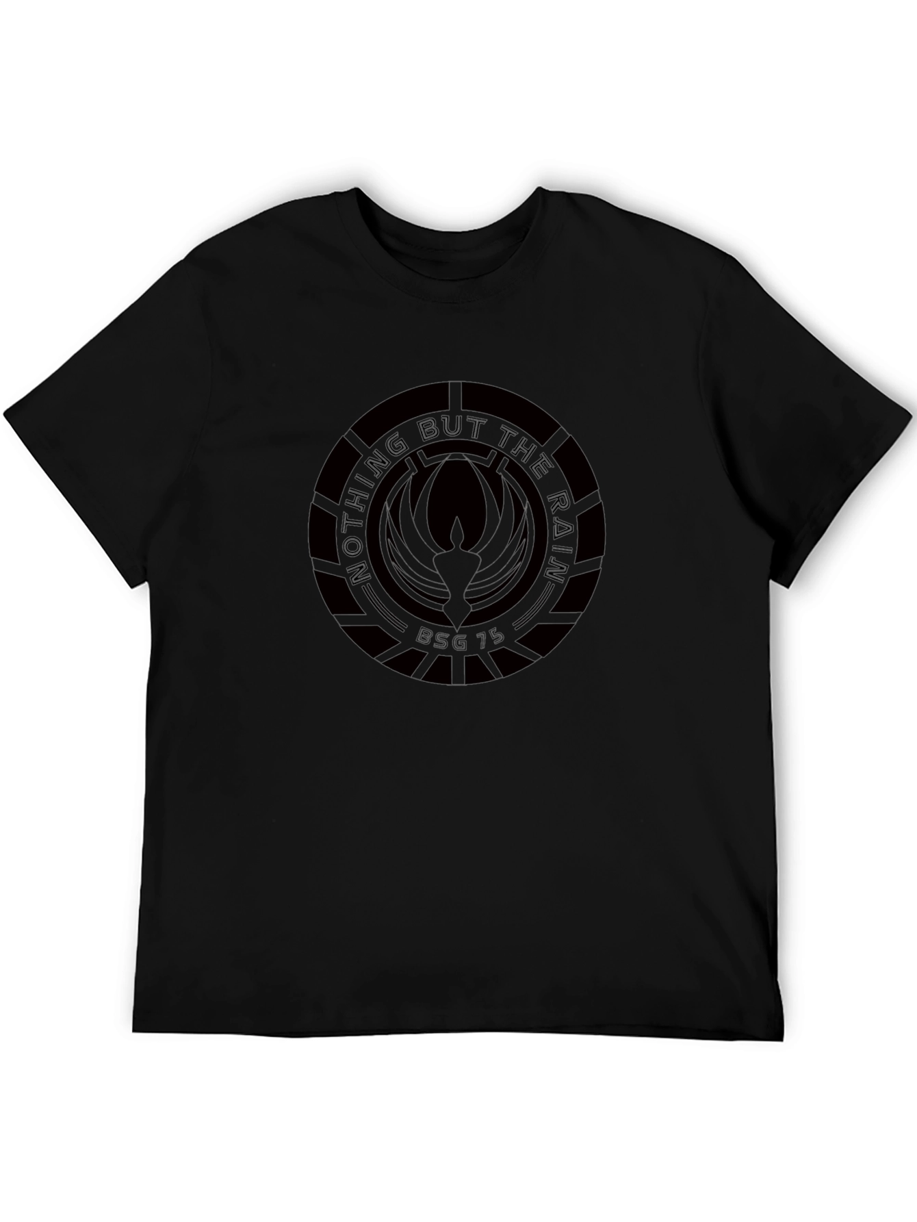 Dark Phoenix Logo Graphic Tee - Sci-Fi Style