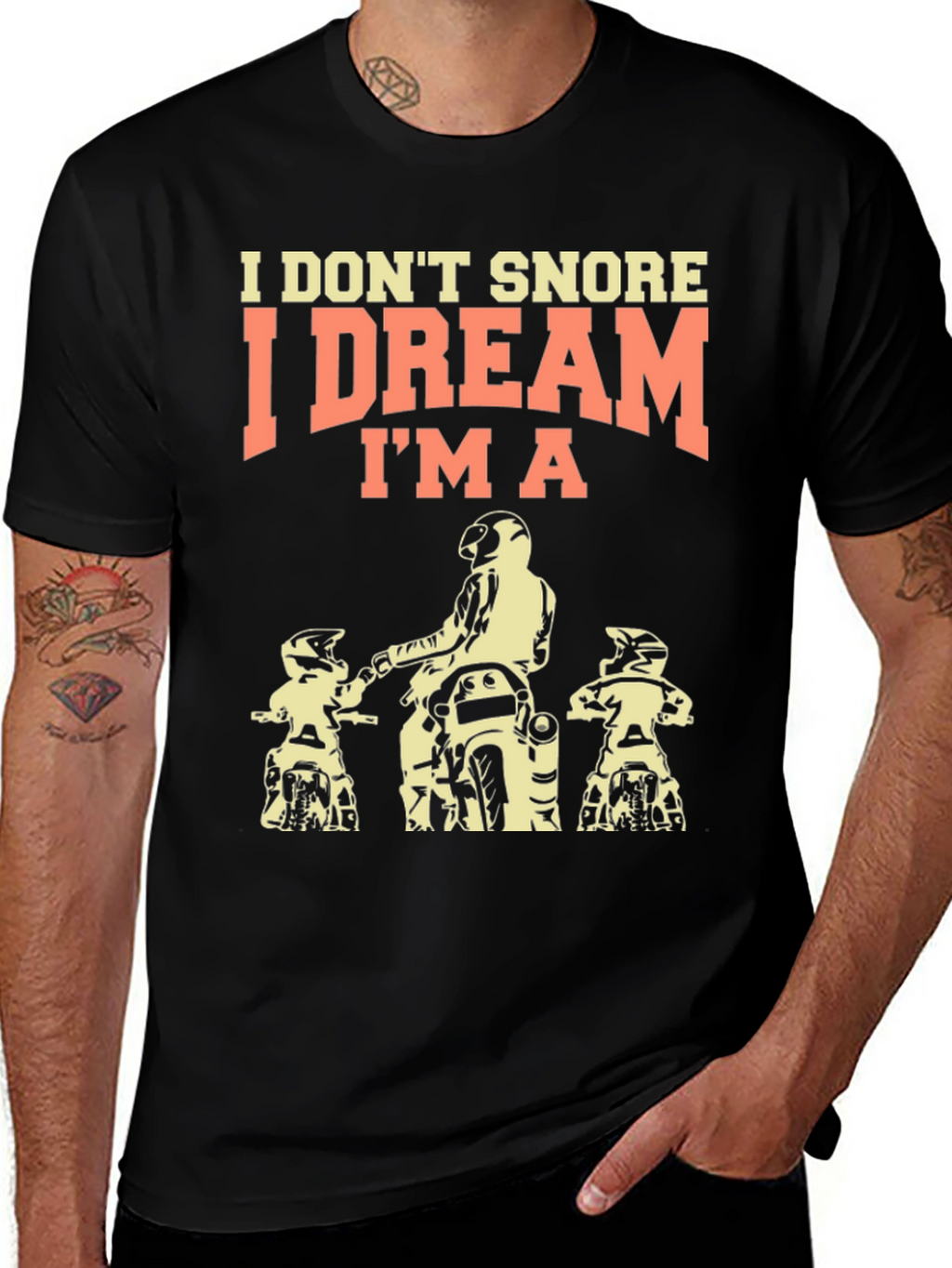 I Dream Im a Motorcycle Rider T-Shirt