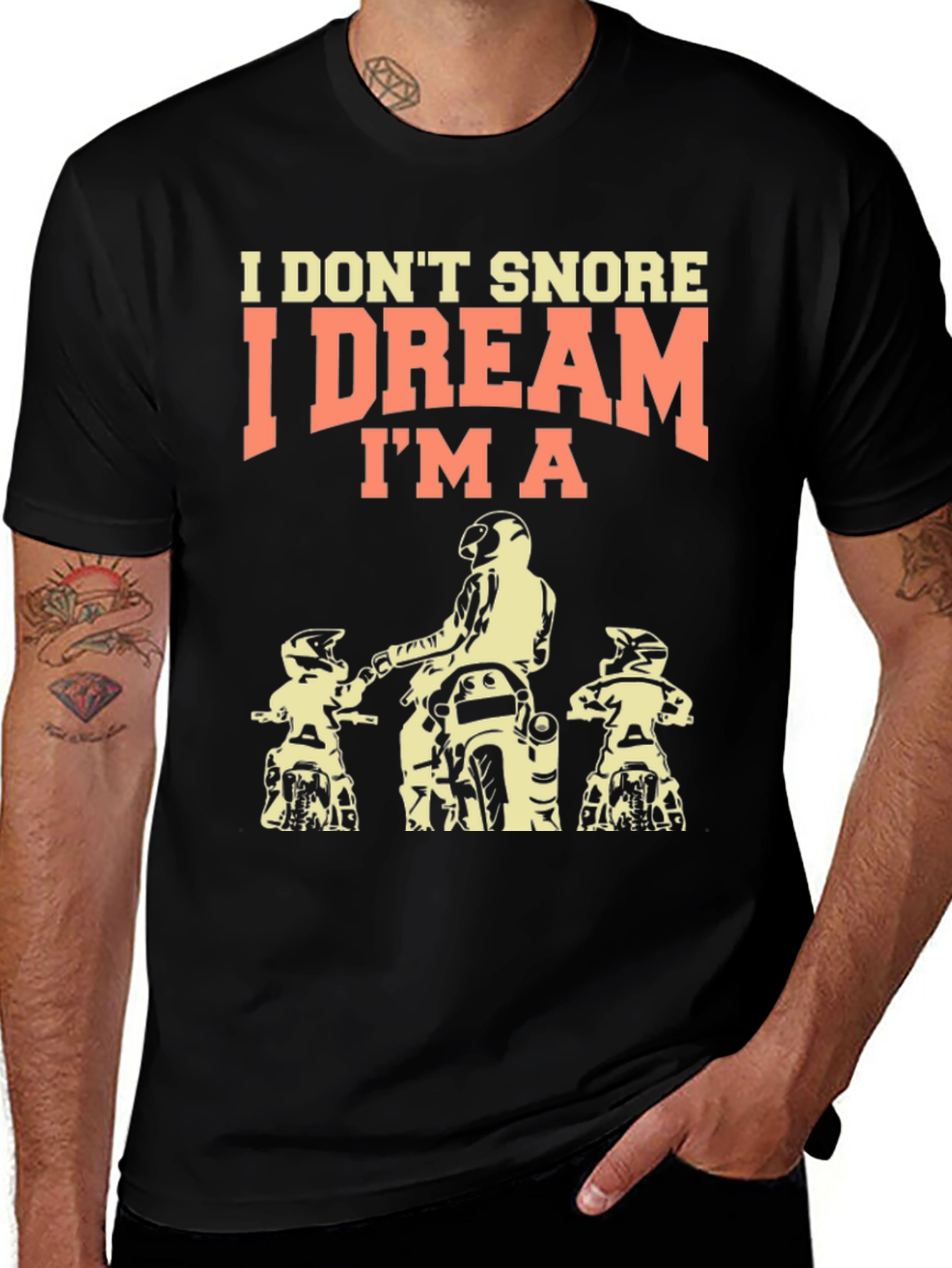 I Dream Im a Motorcycle Rider T-Shirt