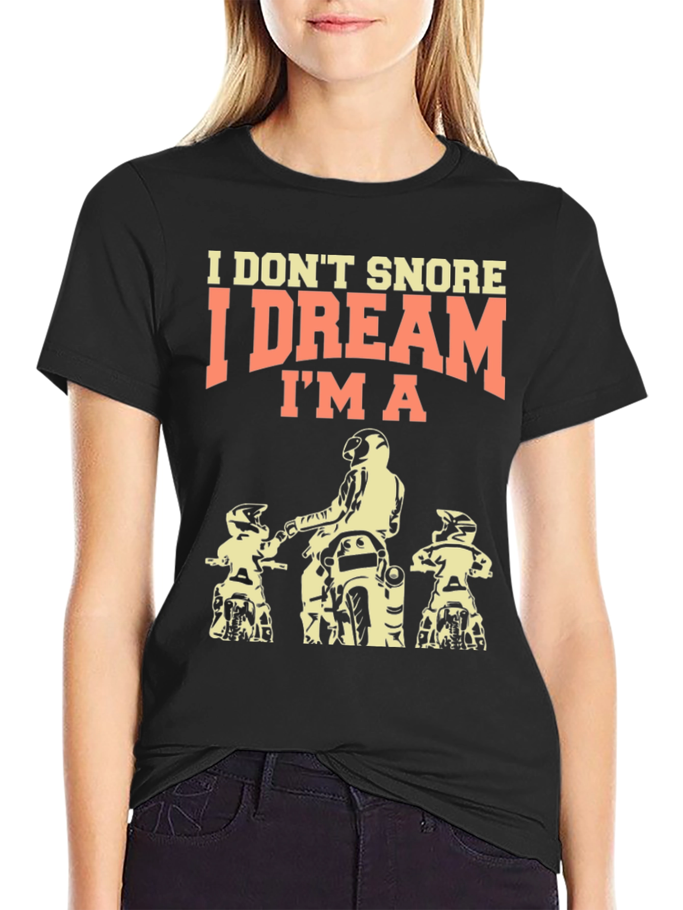 I Dream Im a Motorcycle Rider T-Shirt