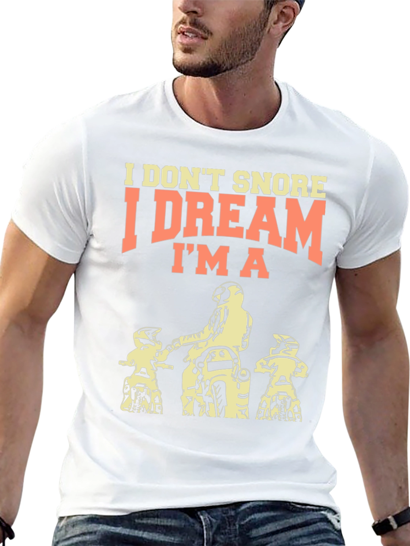 I Dream Im a Motorcycle Rider T-Shirt