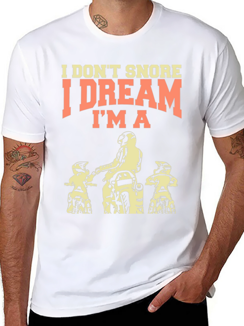 I Dream Im a Motorcycle Rider T-Shirt