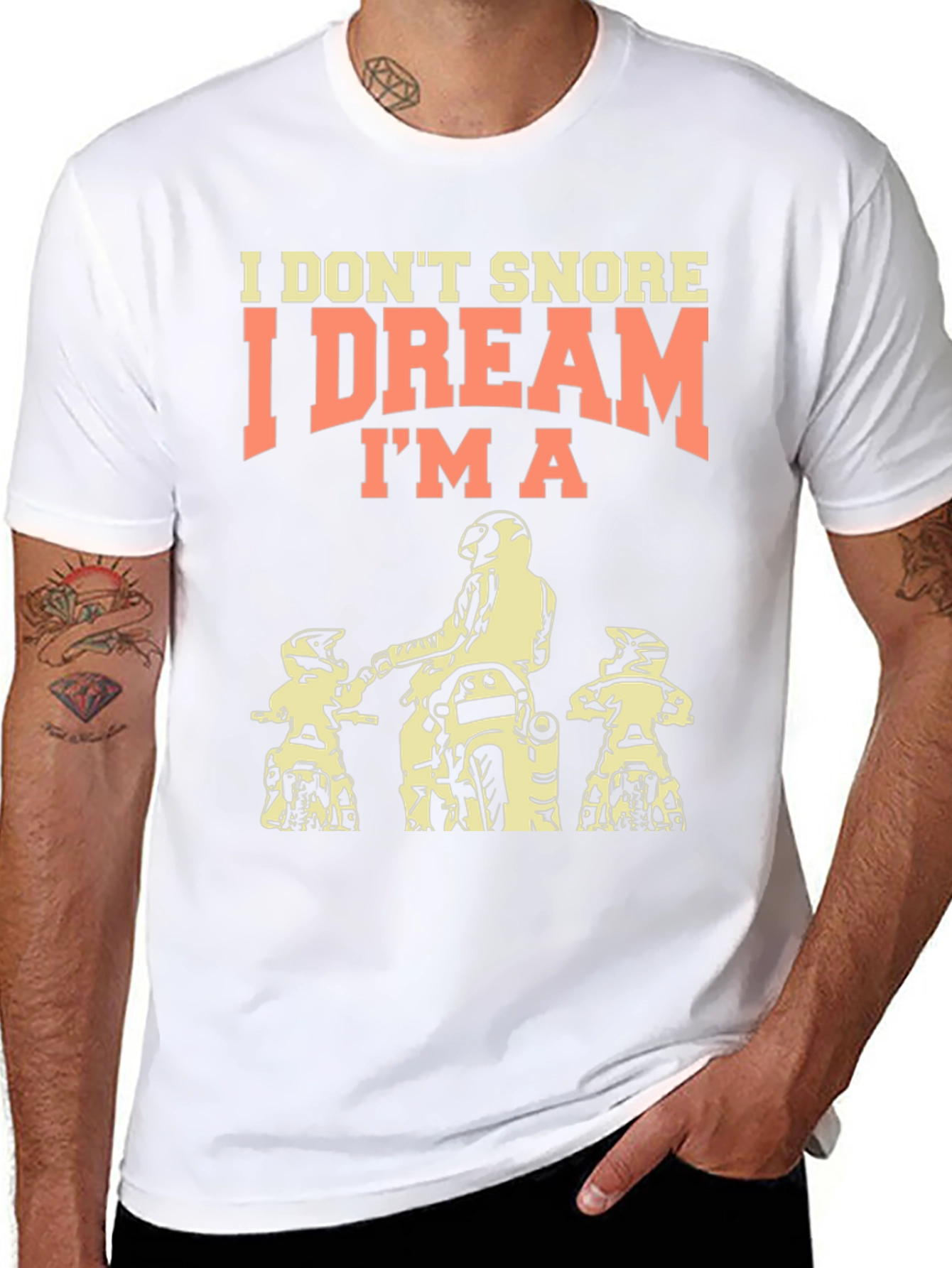 I Dream Im a Motorcycle Rider T-Shirt