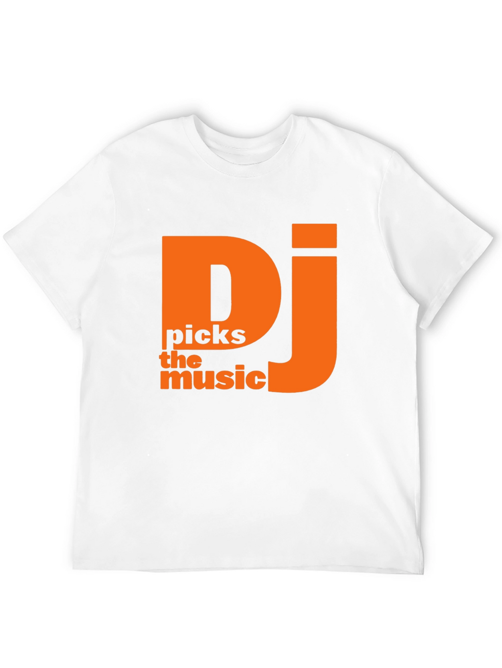 DJ Picks the Music T-Shirt - Black Tee
