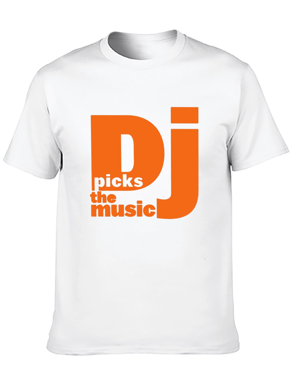 DJ Picks the Music T-Shirt - Black Tee