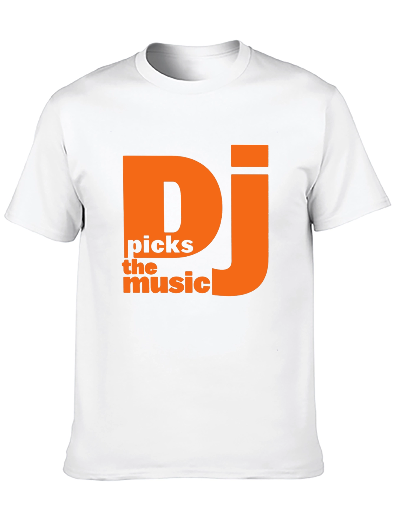 DJ Picks the Music T-Shirt - Black Tee
