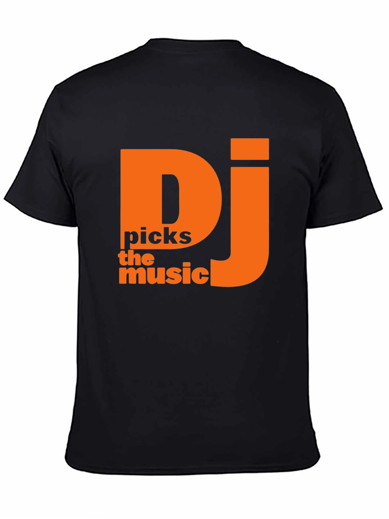 DJ Picks the Music T-Shirt - Black Tee