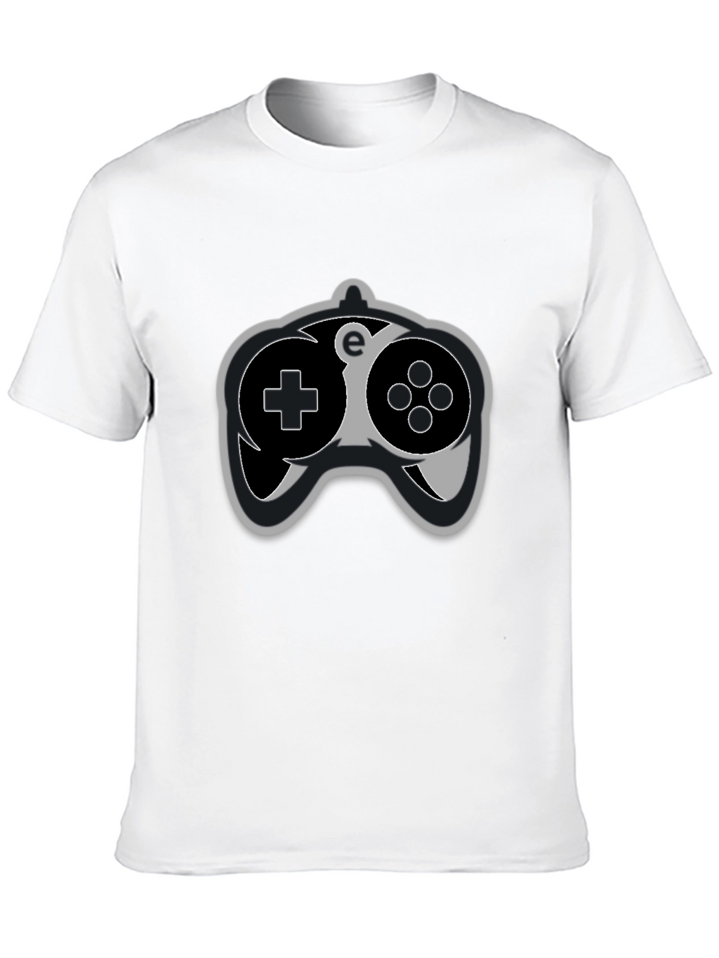 Gamer Controller Graphic Tee - Black Cotton T-Shirt