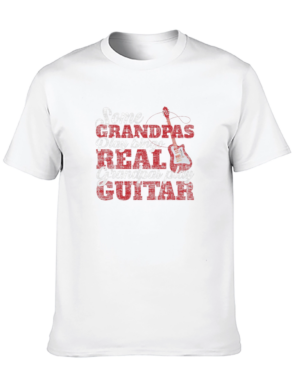 Real Grandpas Play Guitar T-Shirt