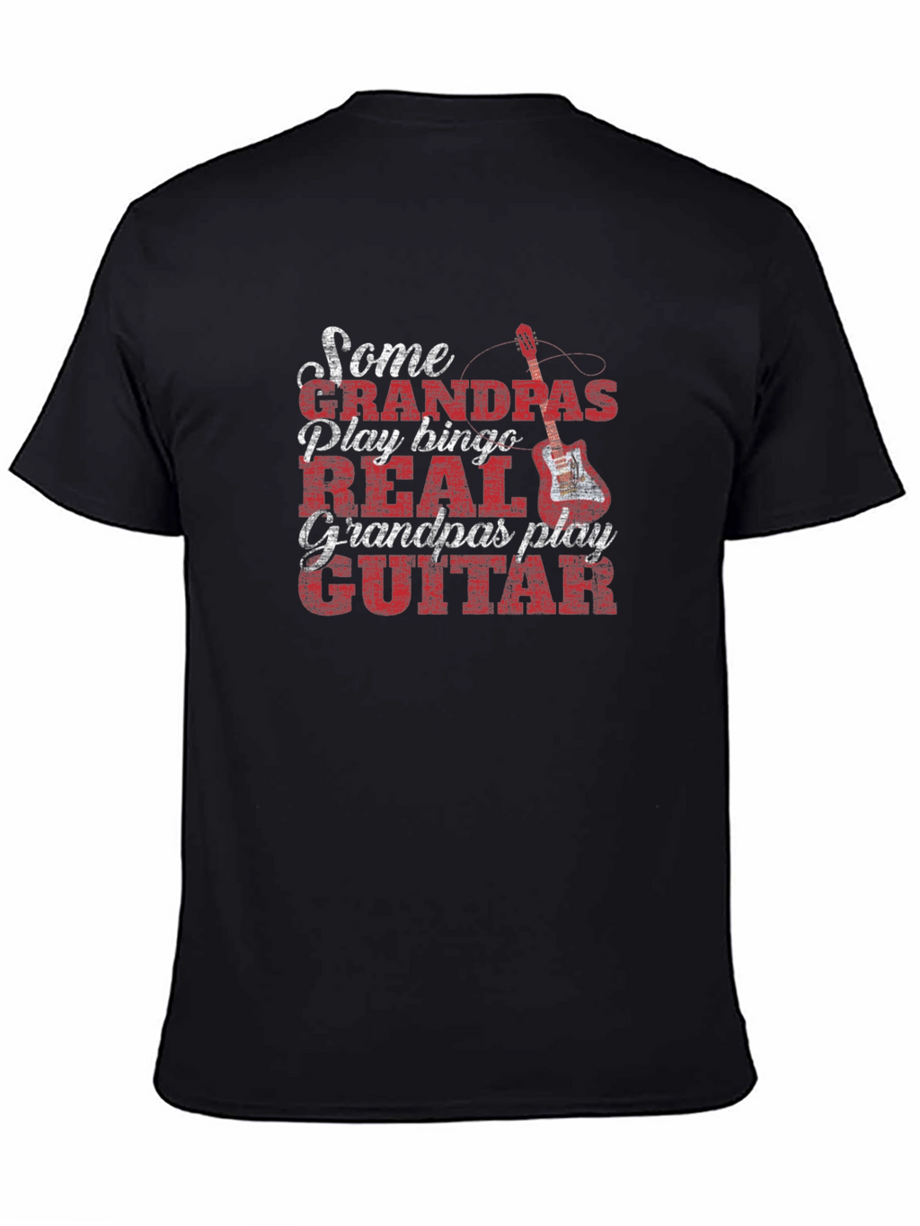 Real Grandpas Play Guitar T-Shirt