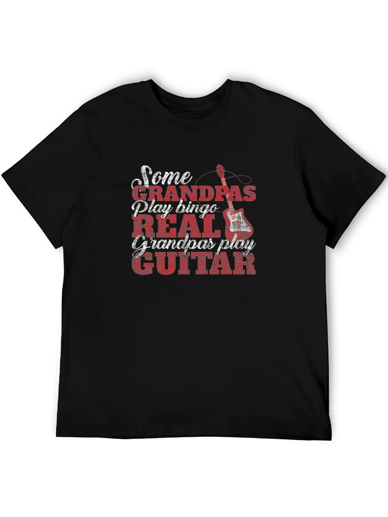 Real Grandpas Play Guitar T-Shirt