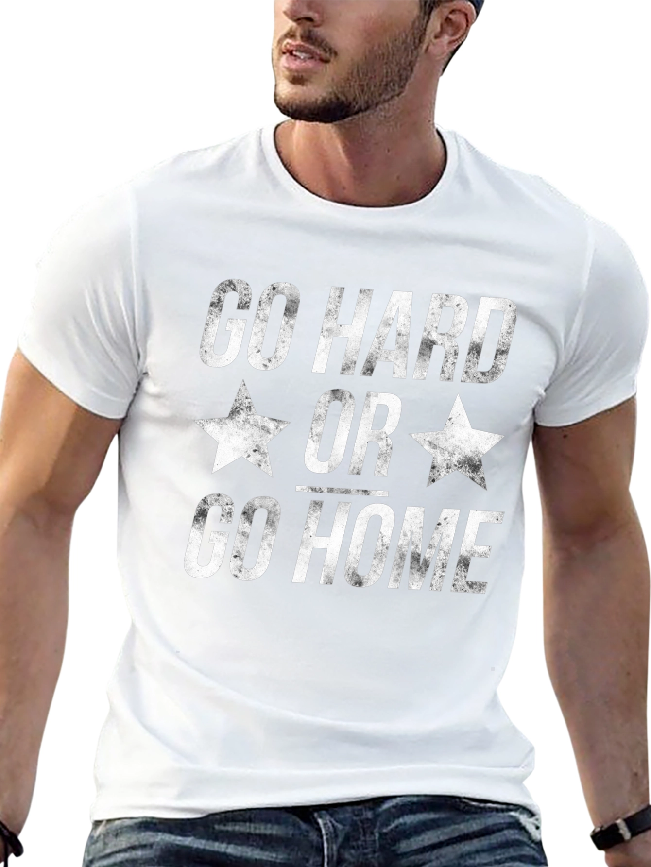 Go Hard or Go Home Graphic Tee