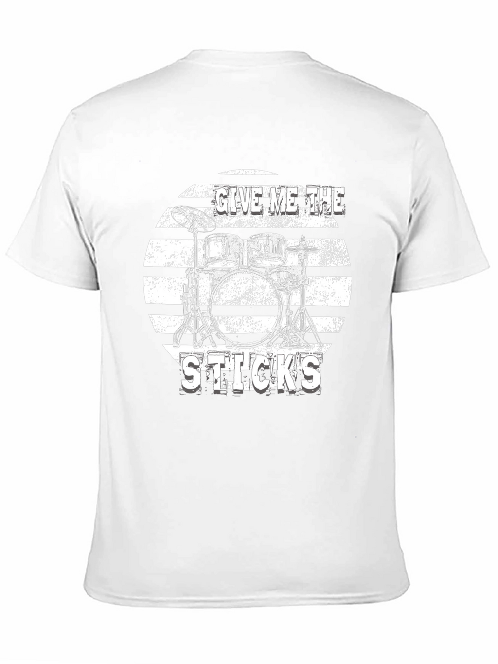 Drummer T-Shirt - Give Me The Sticks!