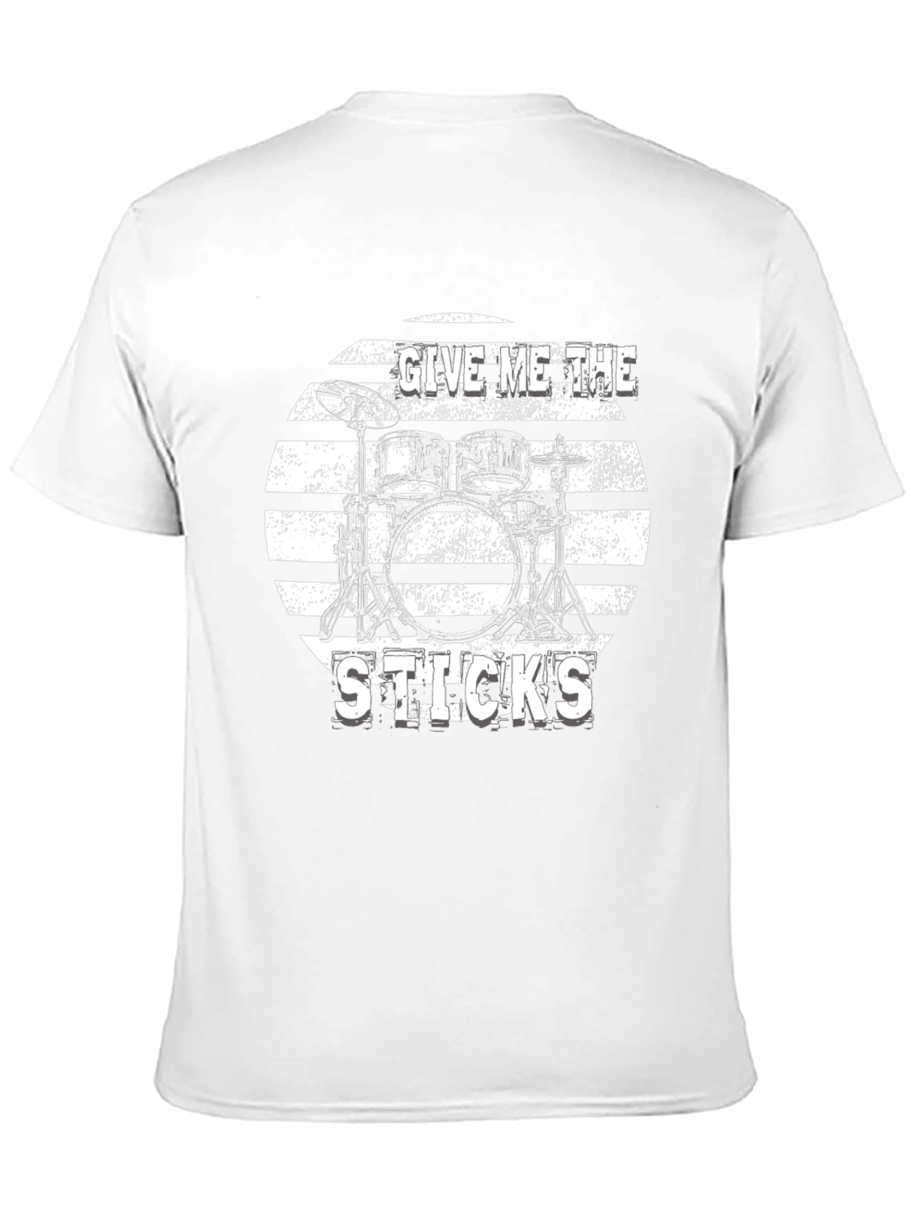 Drummer T-Shirt - Give Me The Sticks!