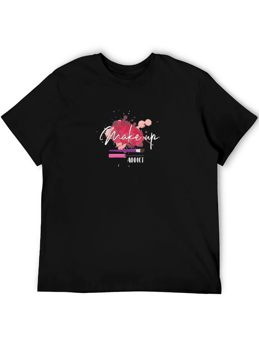 Makeup Addict Black T-Shirt