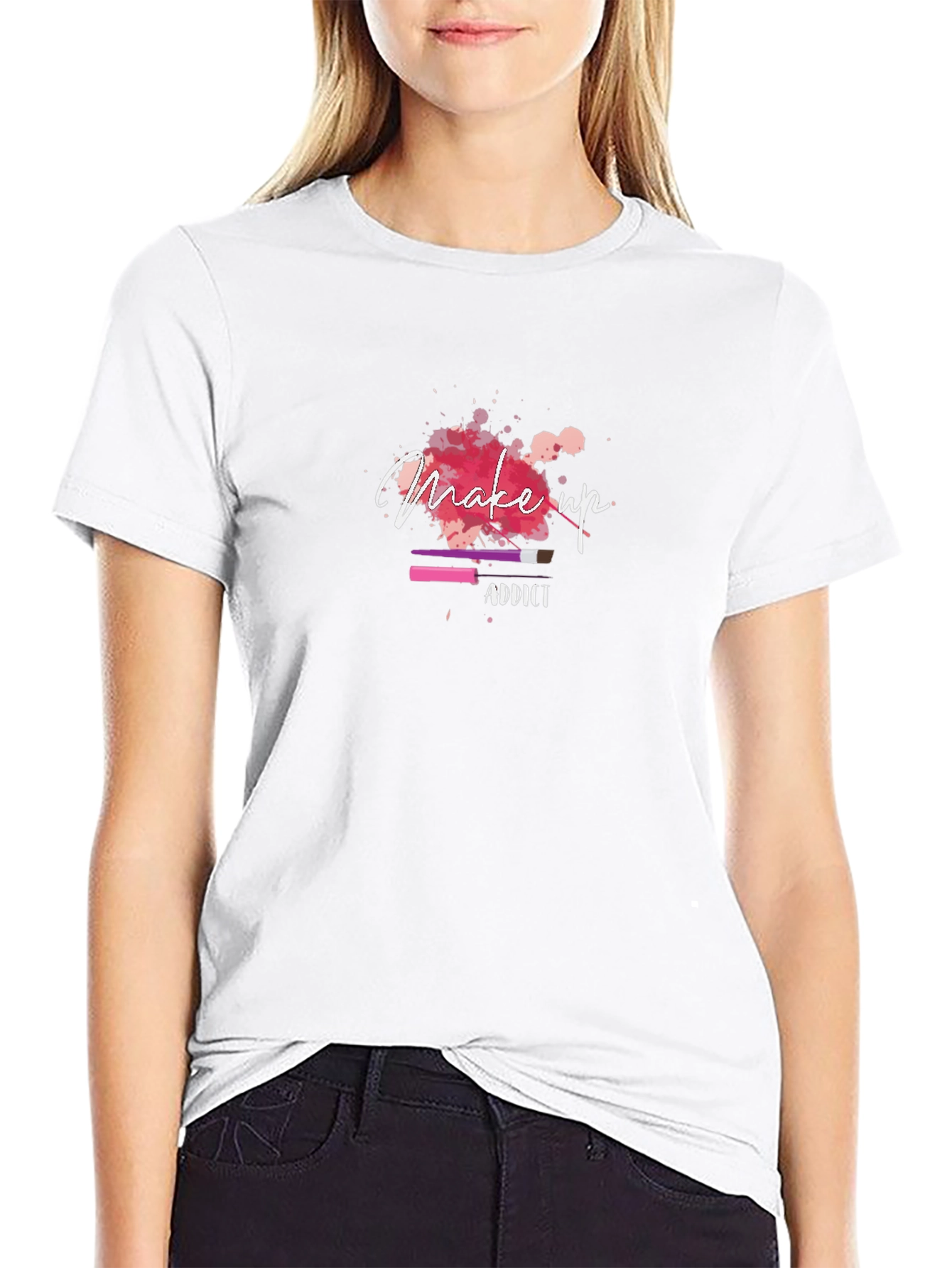 Makeup Addict Black T-Shirt