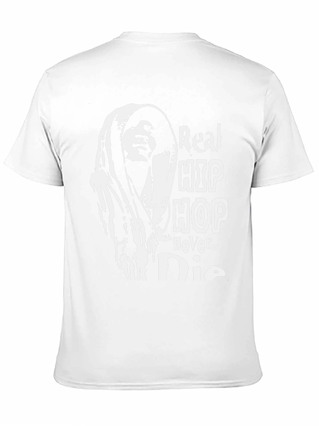 Real Hip Hop Never Die Black T-Shirt