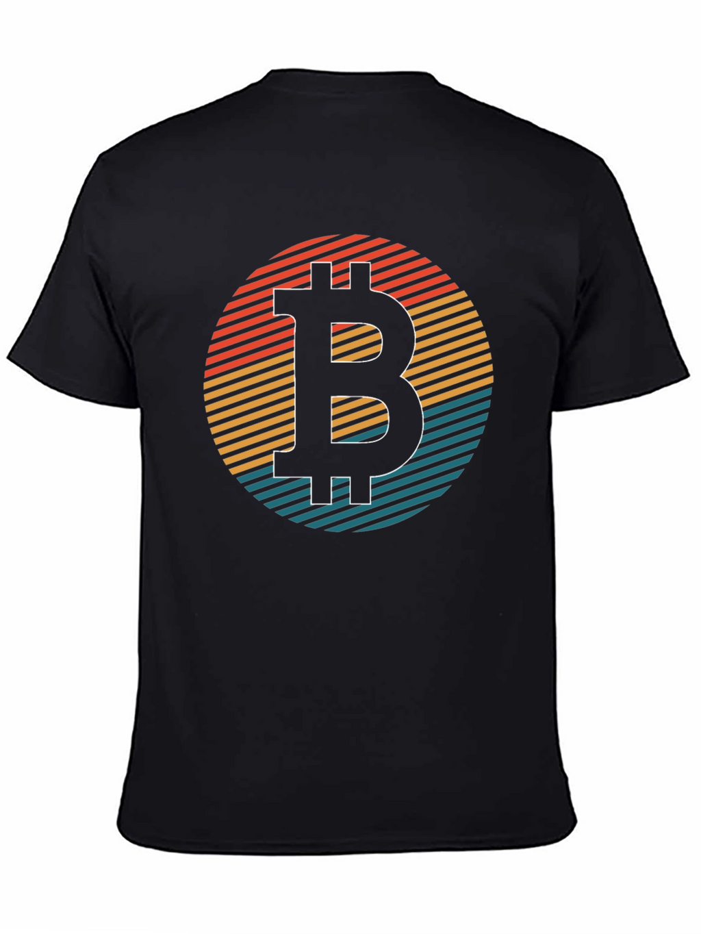 Bitcoin Retro Graphic Tee - Classic Crypto Style