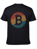 Bitcoin Retro Graphic Tee - Classic Crypto Style