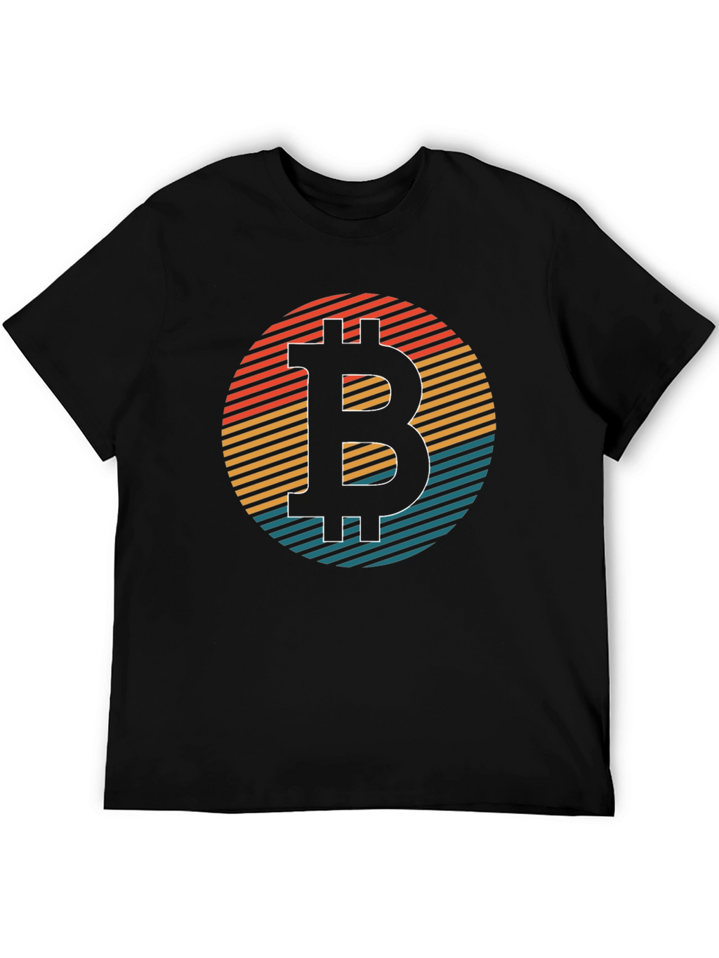 Bitcoin Retro Graphic Tee - Classic Crypto Style