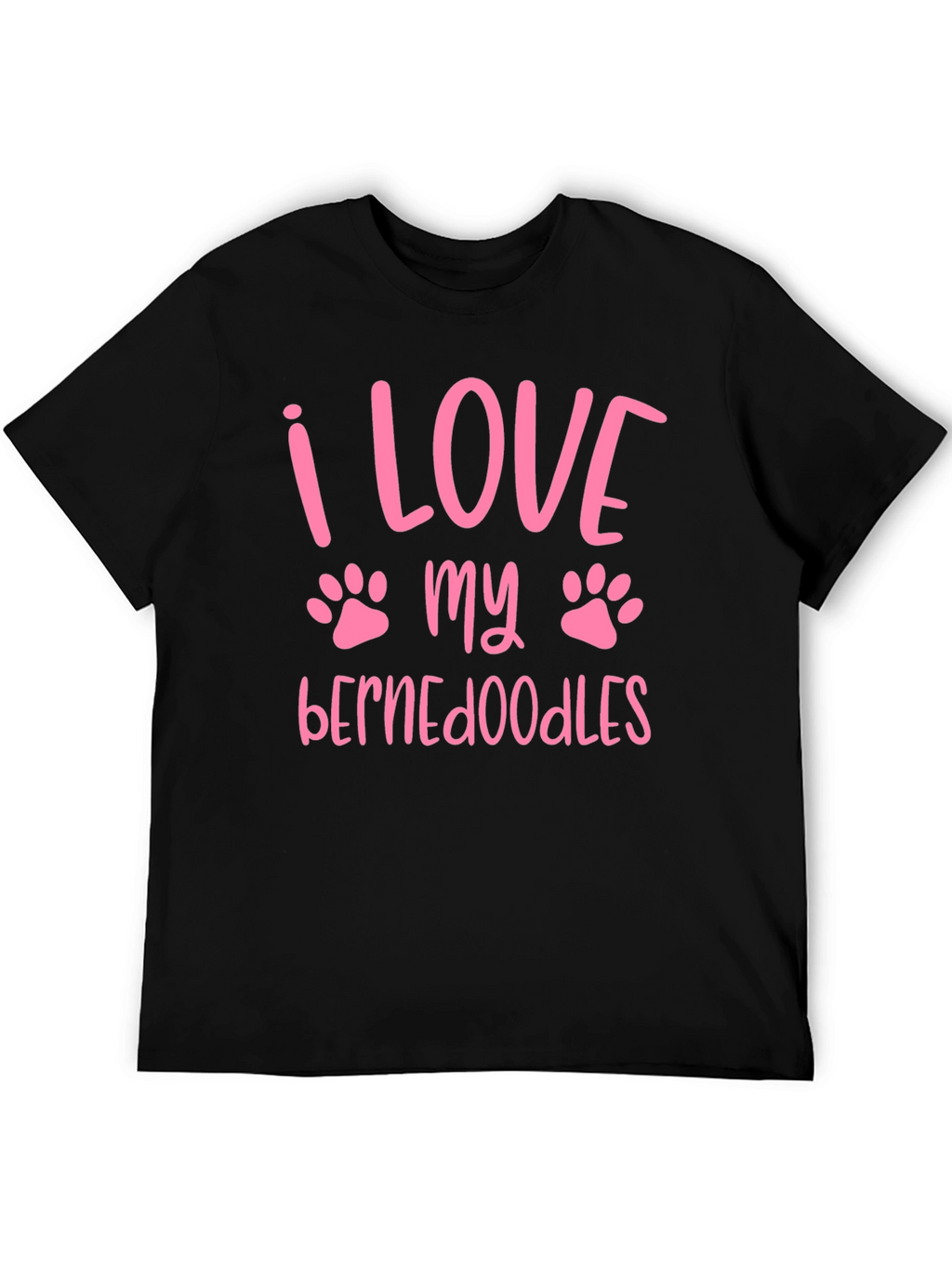 I Love My Bernedoodles Graphic T-Shirt