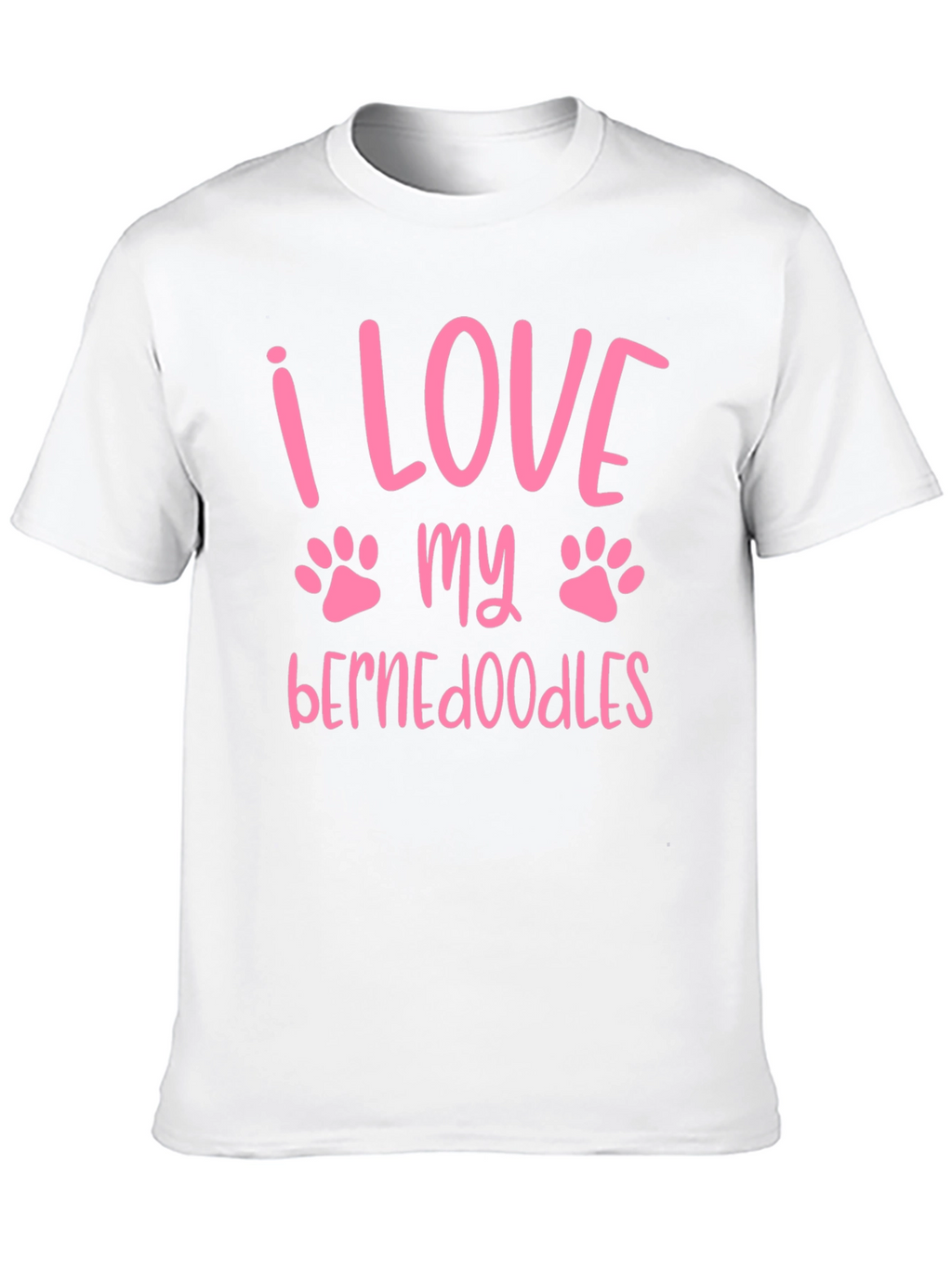 I Love My Bernedoodles Graphic T-Shirt
