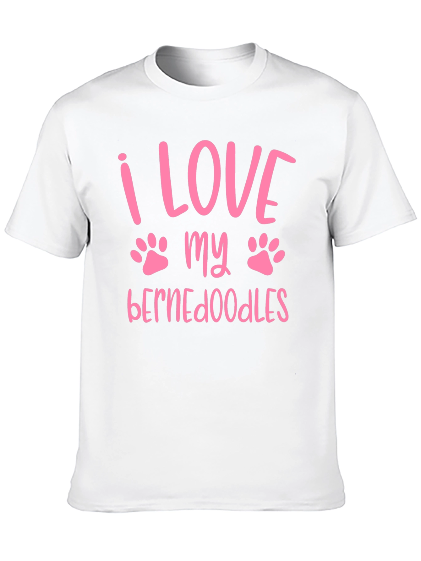 I Love My Bernedoodles Graphic T-Shirt