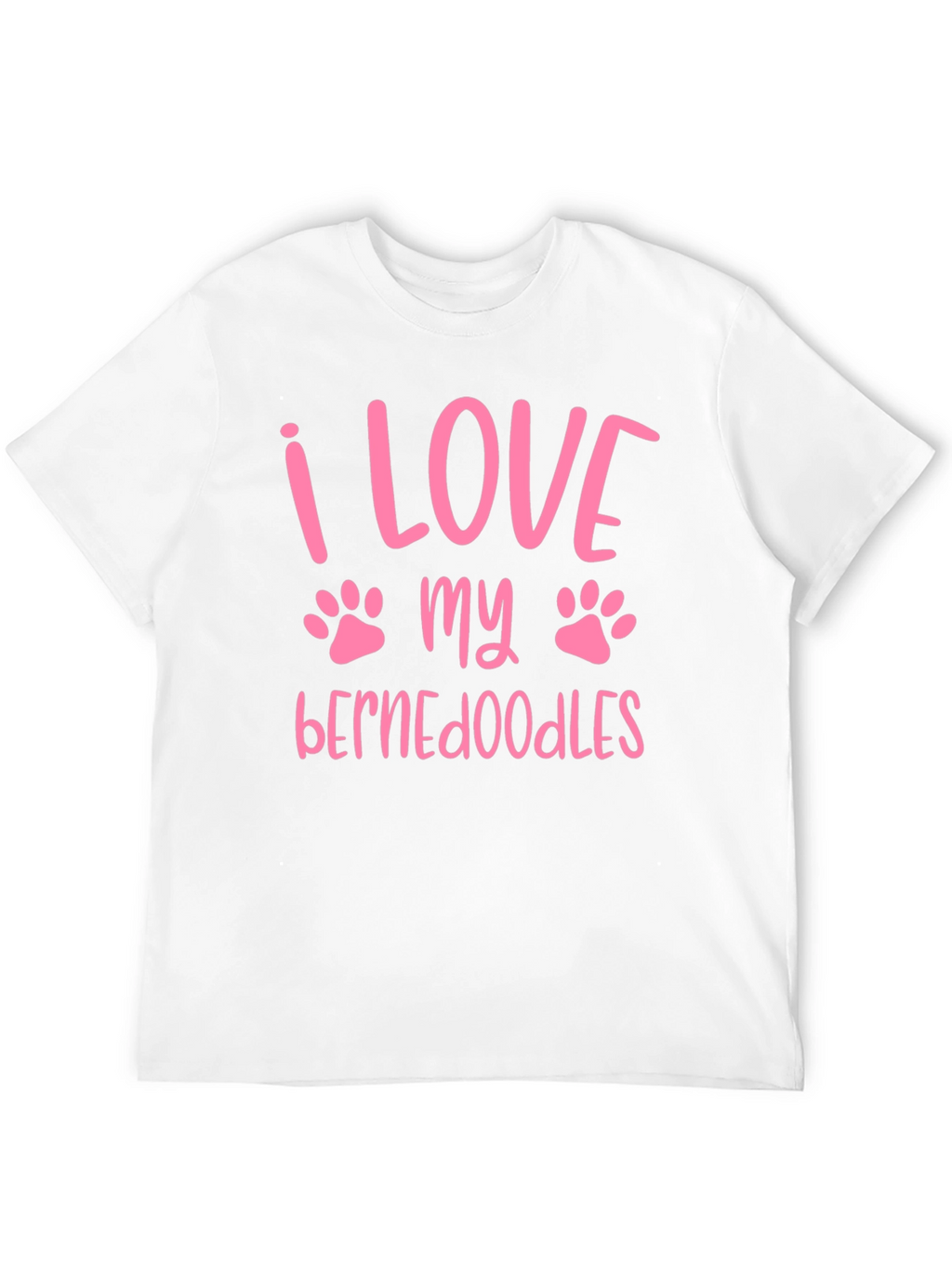 I Love My Bernedoodles Graphic T-Shirt