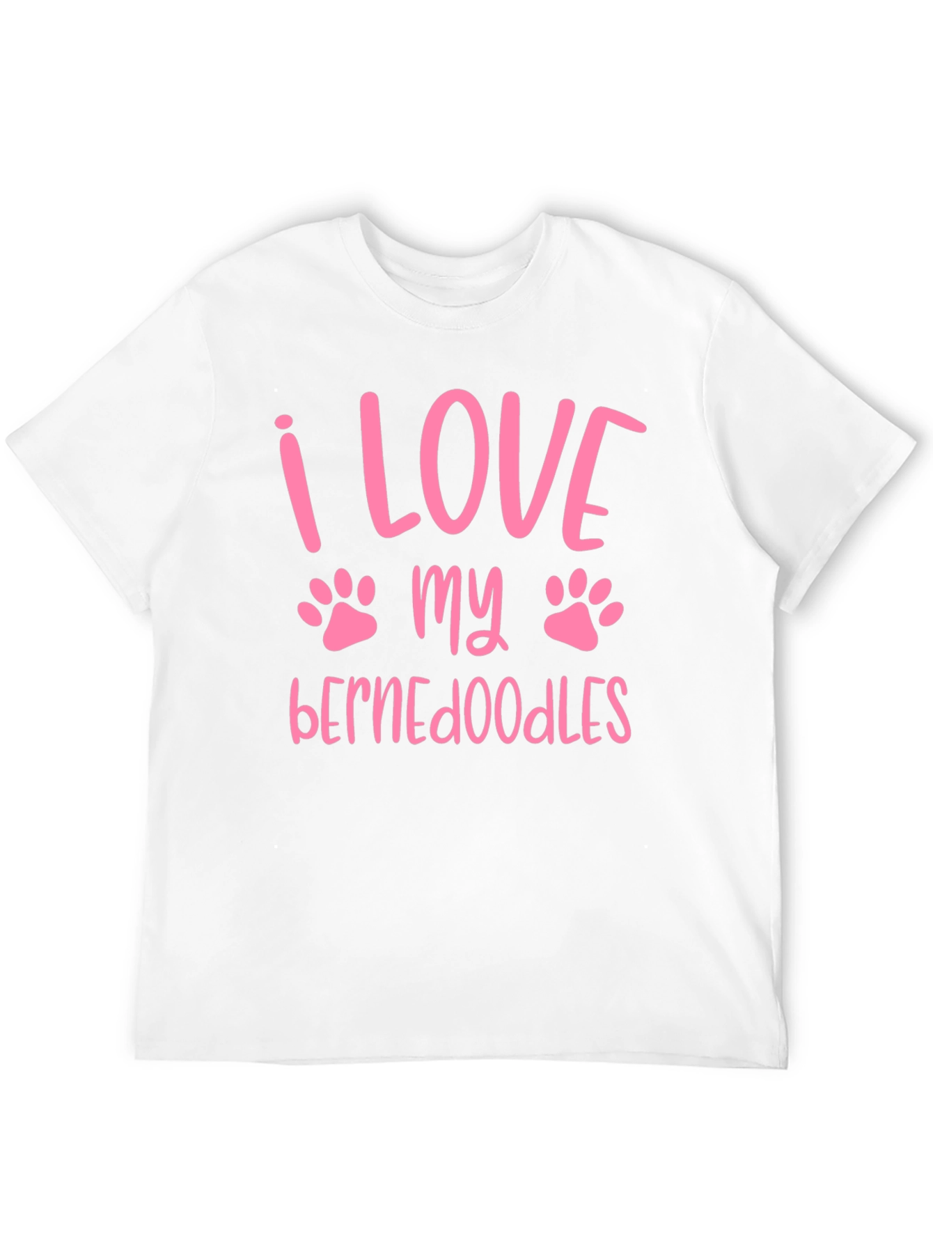 I Love My Bernedoodles Graphic T-Shirt