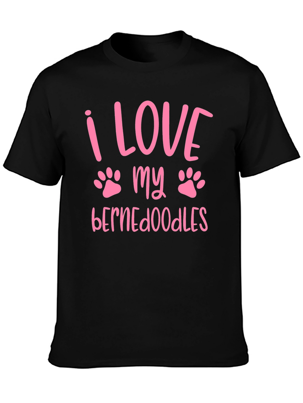 I Love My Bernedoodles Graphic T-Shirt