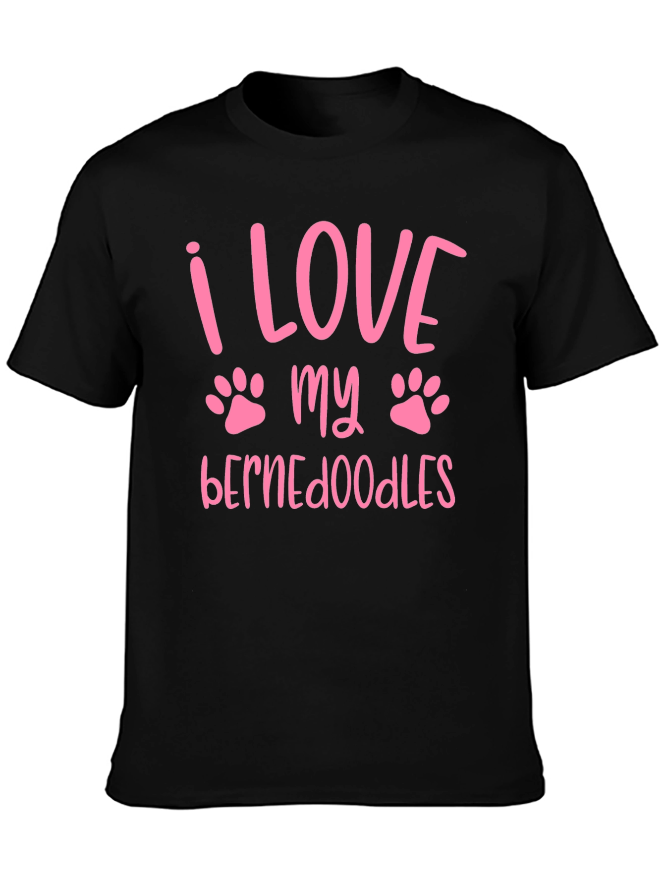 I Love My Bernedoodles Graphic T-Shirt