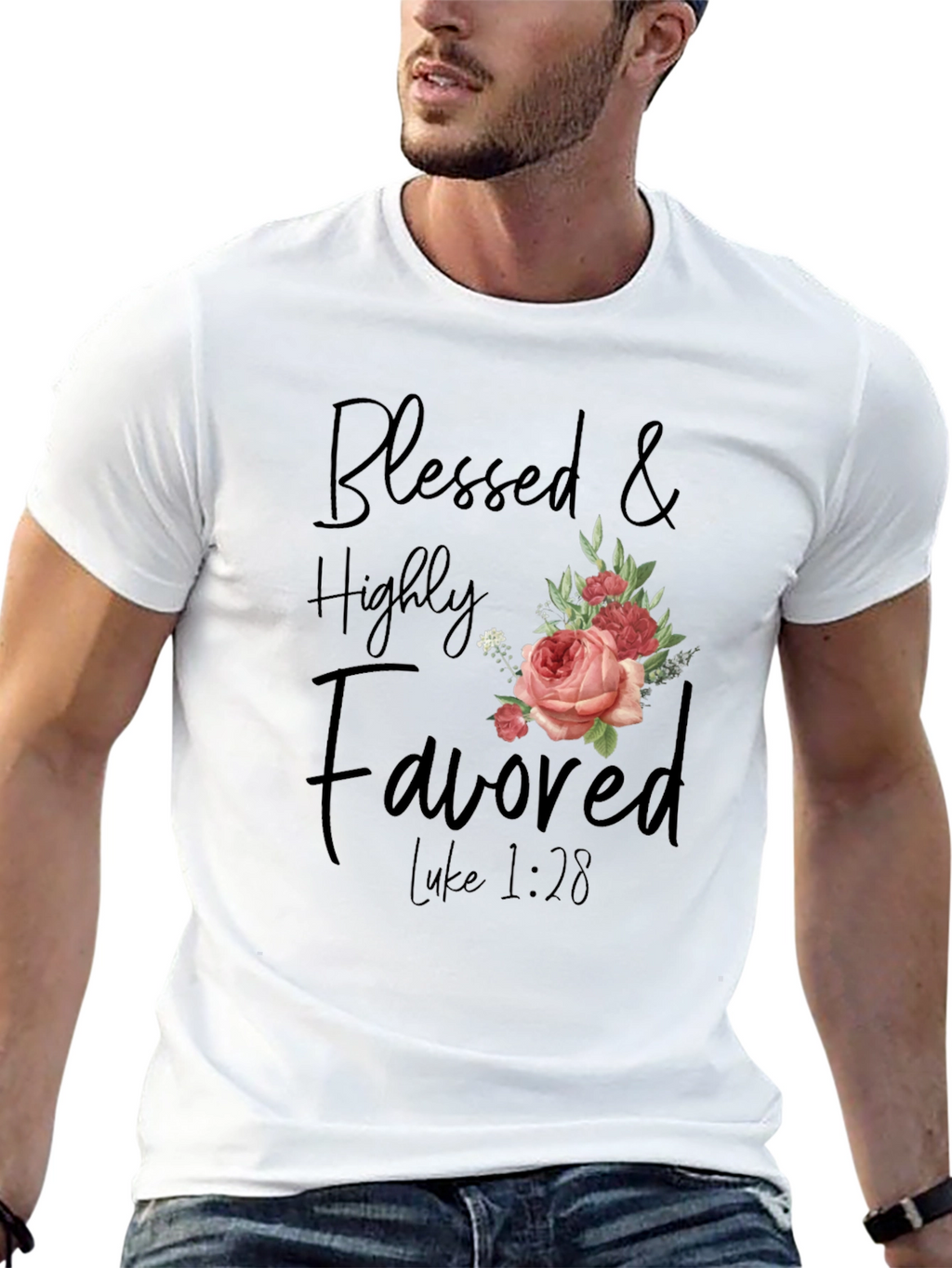 Blessed & Highly Favored Graphic Tee