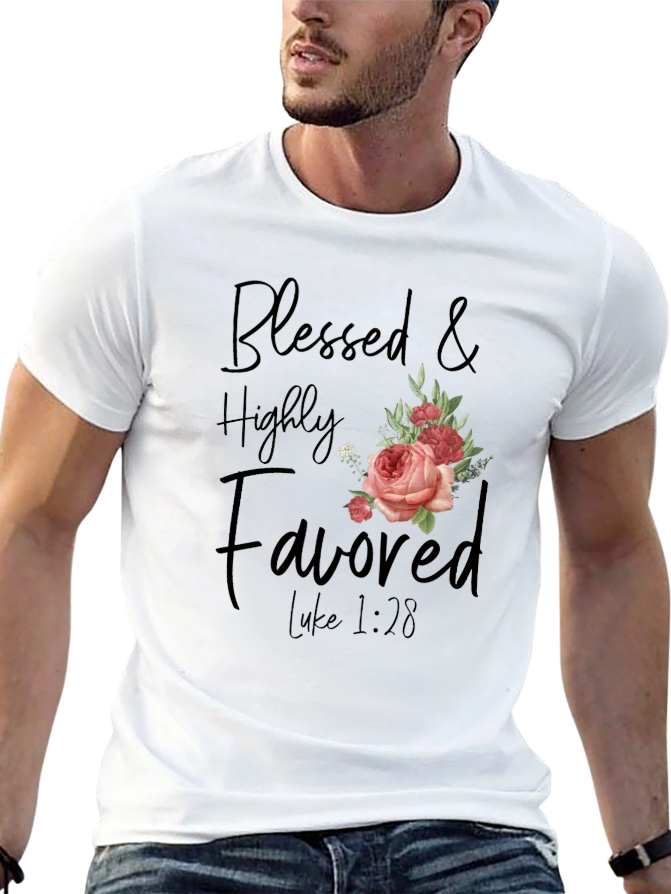 Blessed & Highly Favored Graphic Tee