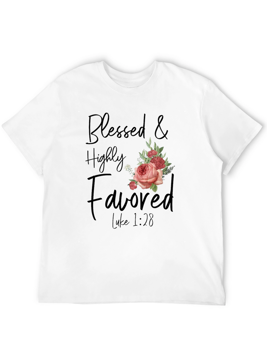 Blessed & Highly Favored Graphic Tee