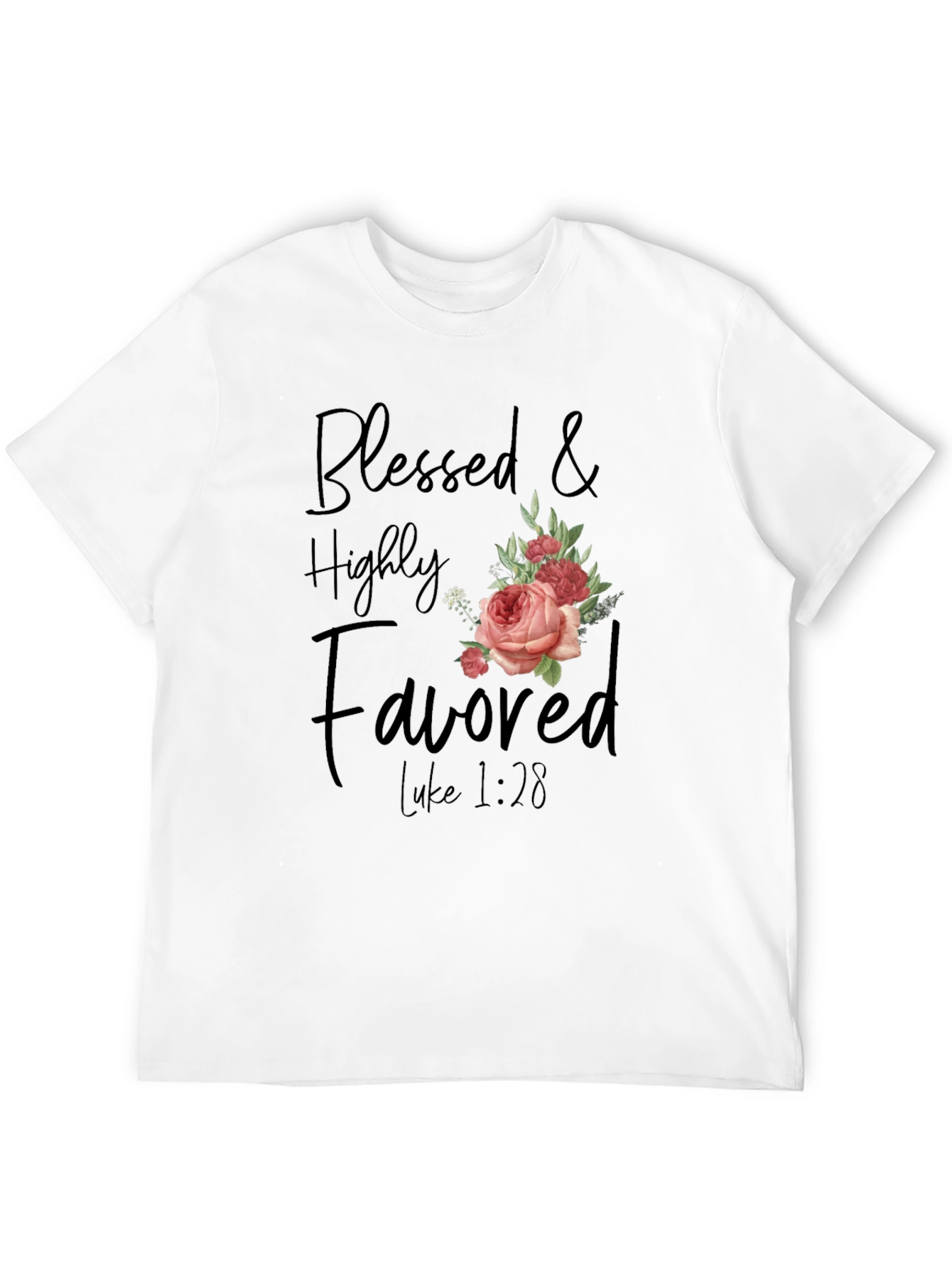 Blessed & Highly Favored Graphic Tee