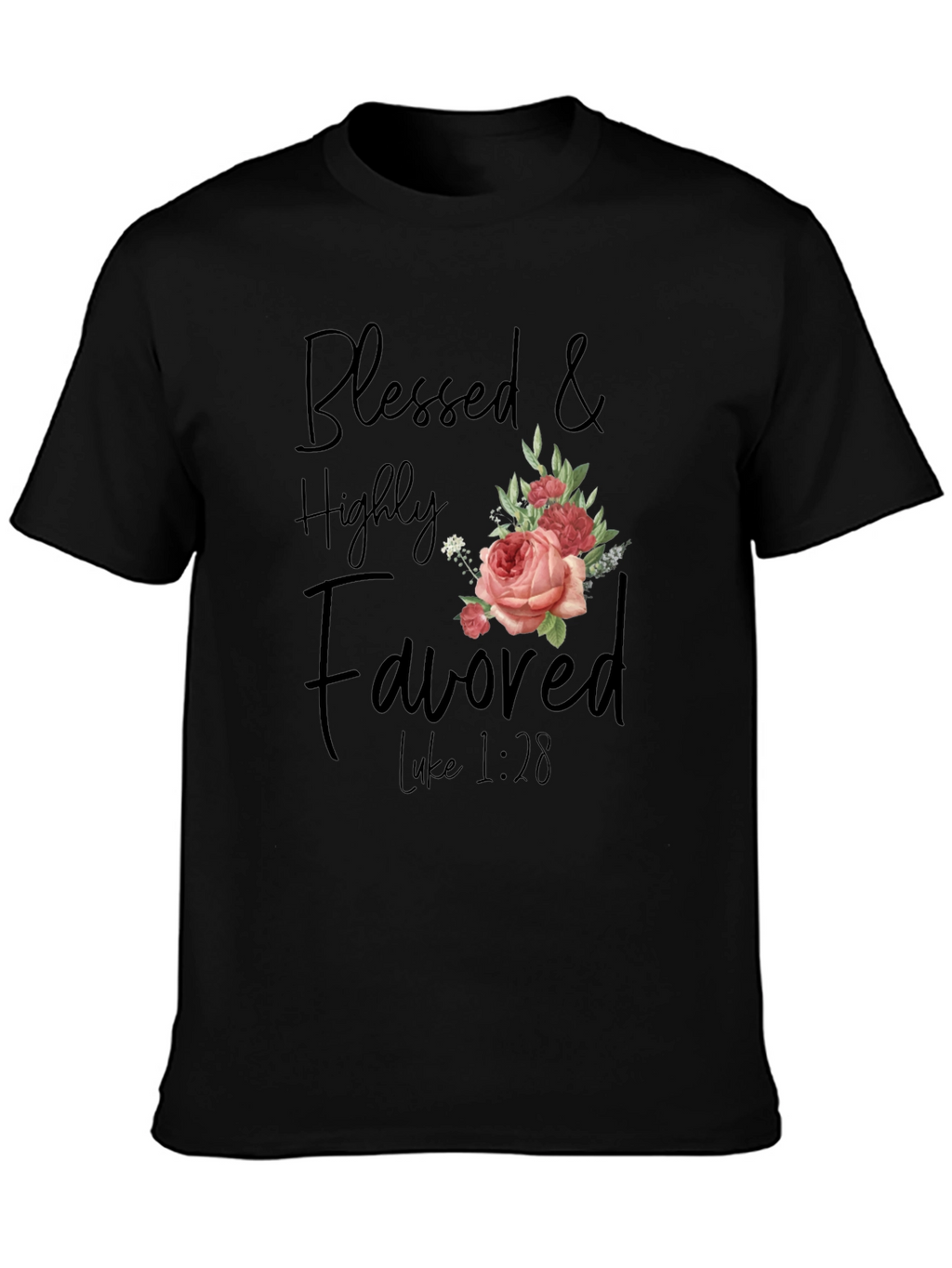 Blessed & Highly Favored Graphic Tee