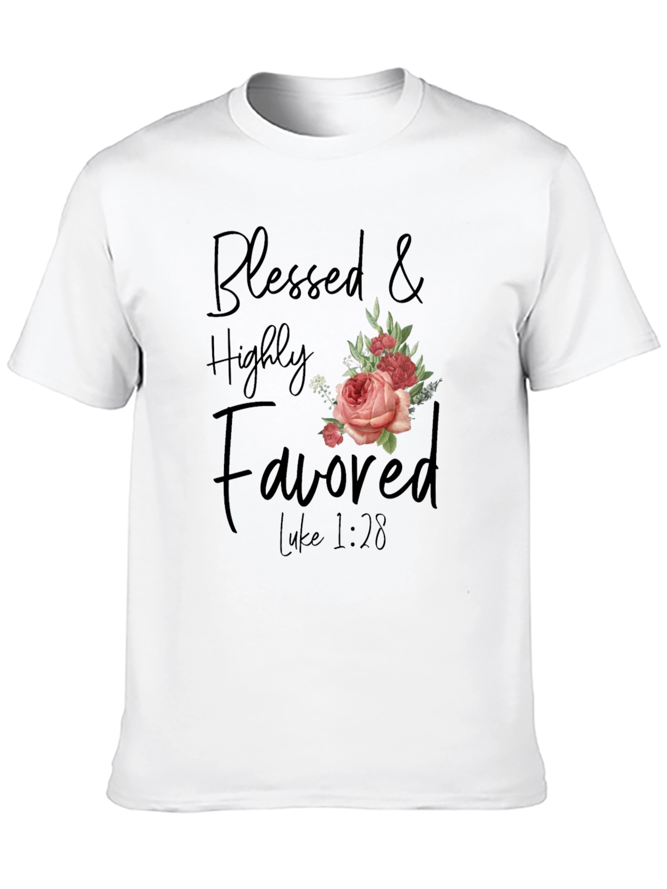 Blessed & Highly Favored Graphic Tee