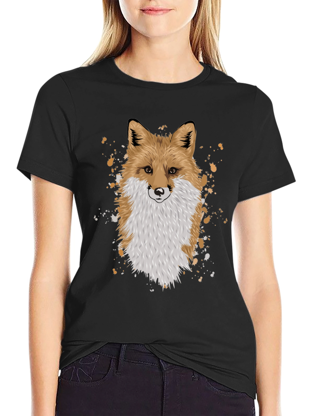 Fox Graphic Black T-Shirt