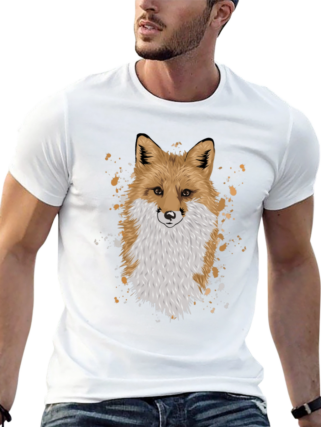 Fox Graphic Black T-Shirt