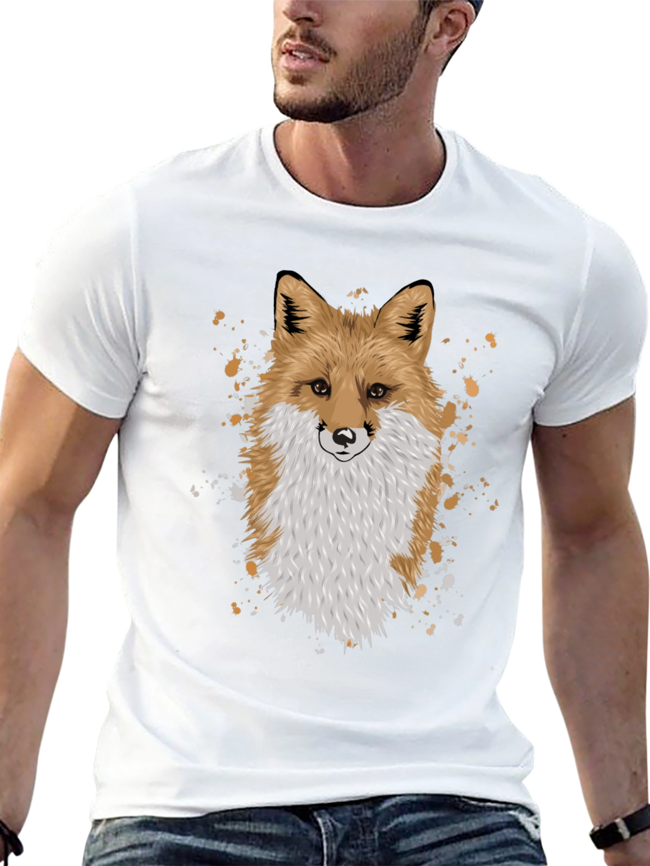 Fox Graphic Black T-Shirt