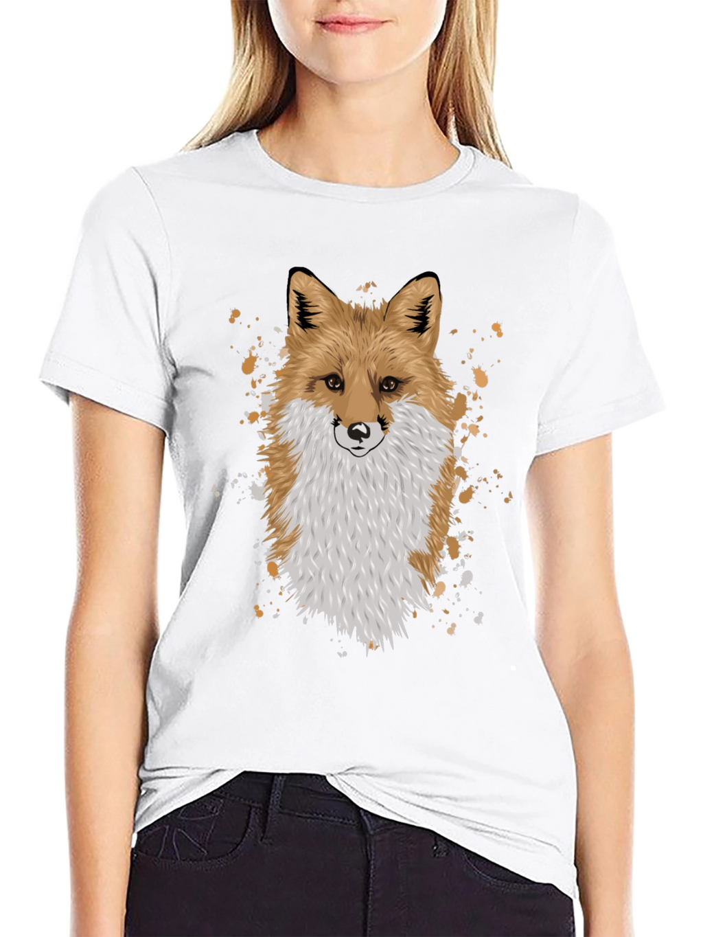 Fox Graphic Black T-Shirt