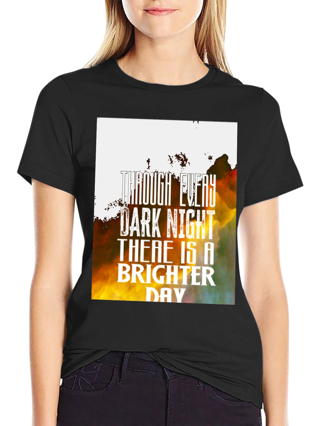 Brighter Day Graphic Tee - Motivational T-Shirt