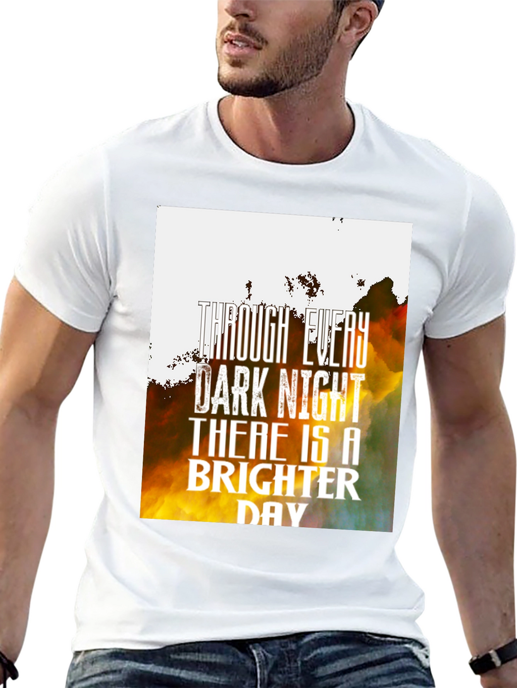 Brighter Day Graphic Tee - Motivational T-Shirt
