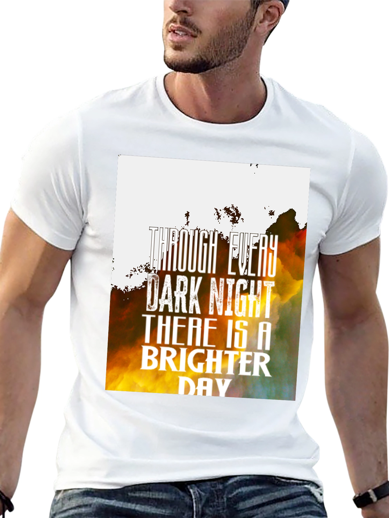 Brighter Day Graphic Tee - Motivational T-Shirt