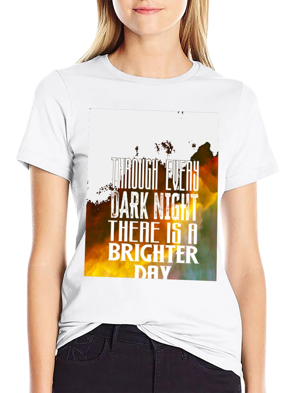 Brighter Day Graphic Tee - Motivational T-Shirt
