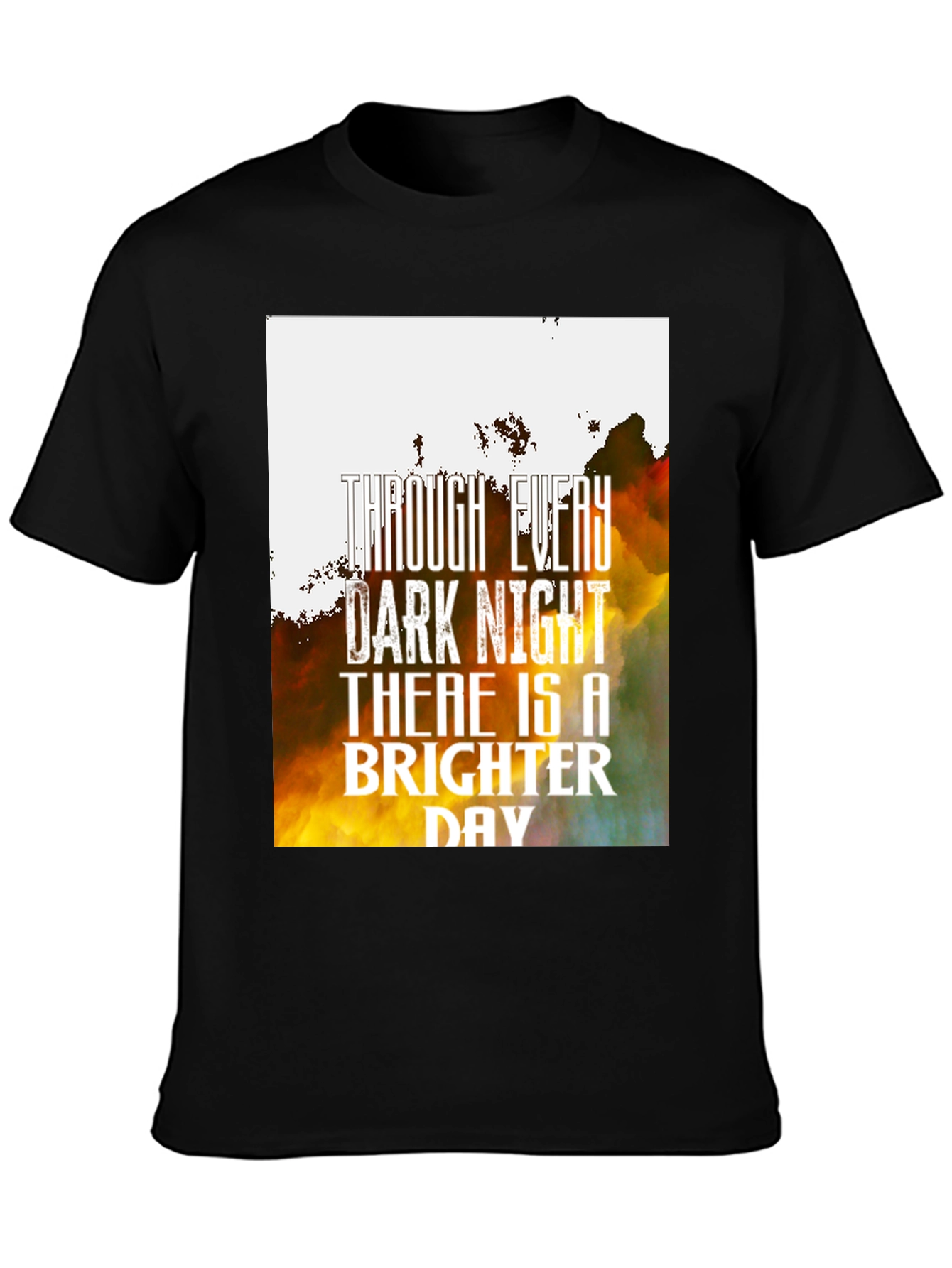 Brighter Day Graphic Tee - Motivational T-Shirt