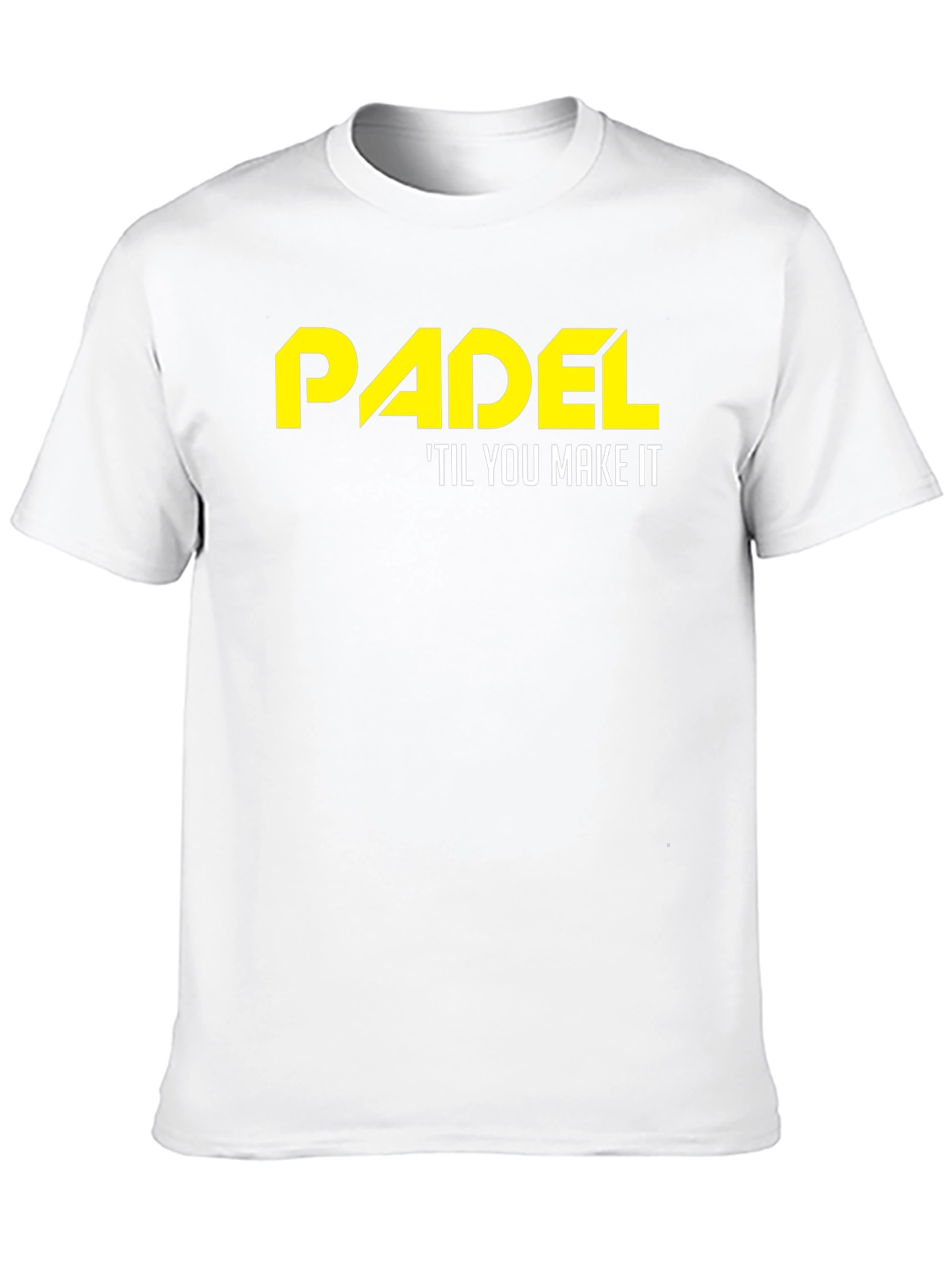 Padel Til You Make It T-Shirt - Black