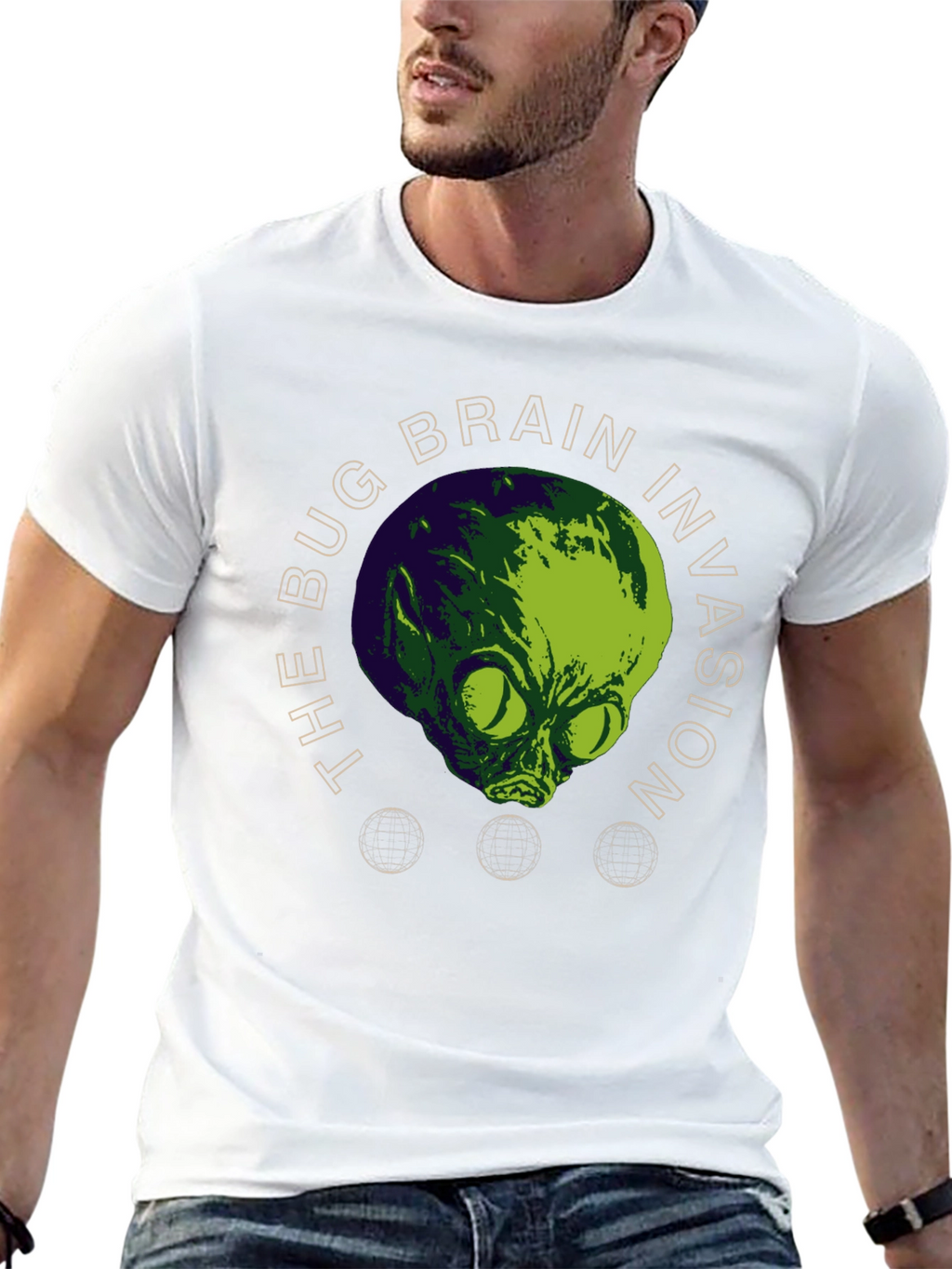Bug Brain Invasion Graphic Tee