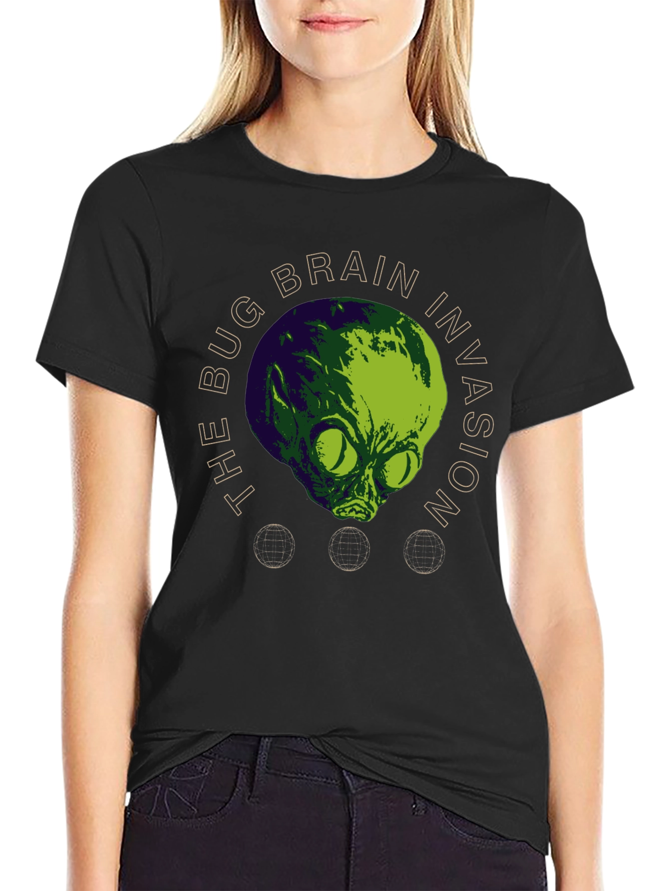 Bug Brain Invasion Graphic Tee